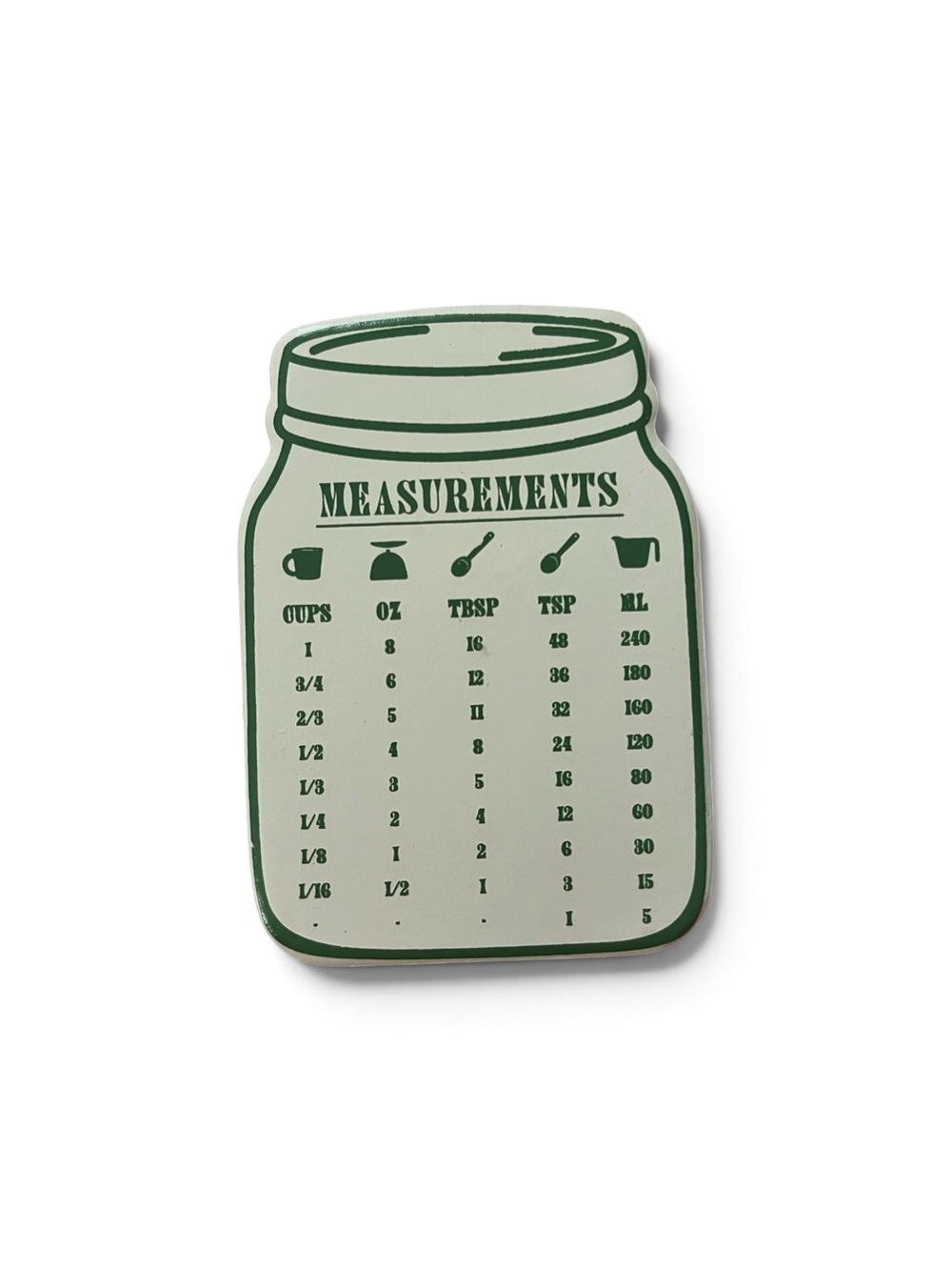 Measurements Jar Magnet – new - Picture 2 of 2